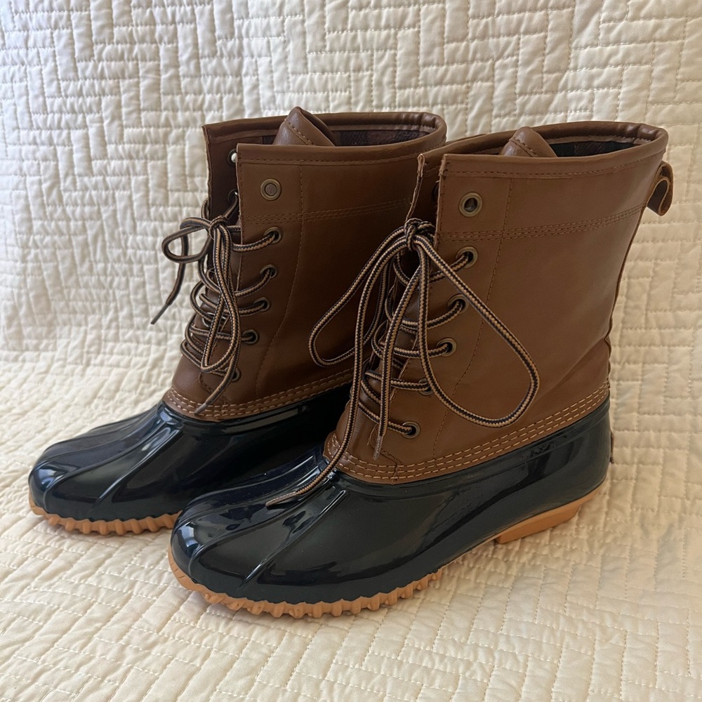 Sporto Duck Boots Rain Boots Sz 7